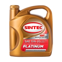 SINTEC Platinum  0W20 SP GF-6, 4л 801987