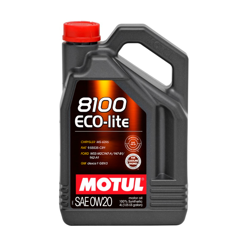 MOTUL8100Eco-Lite0W20,4л